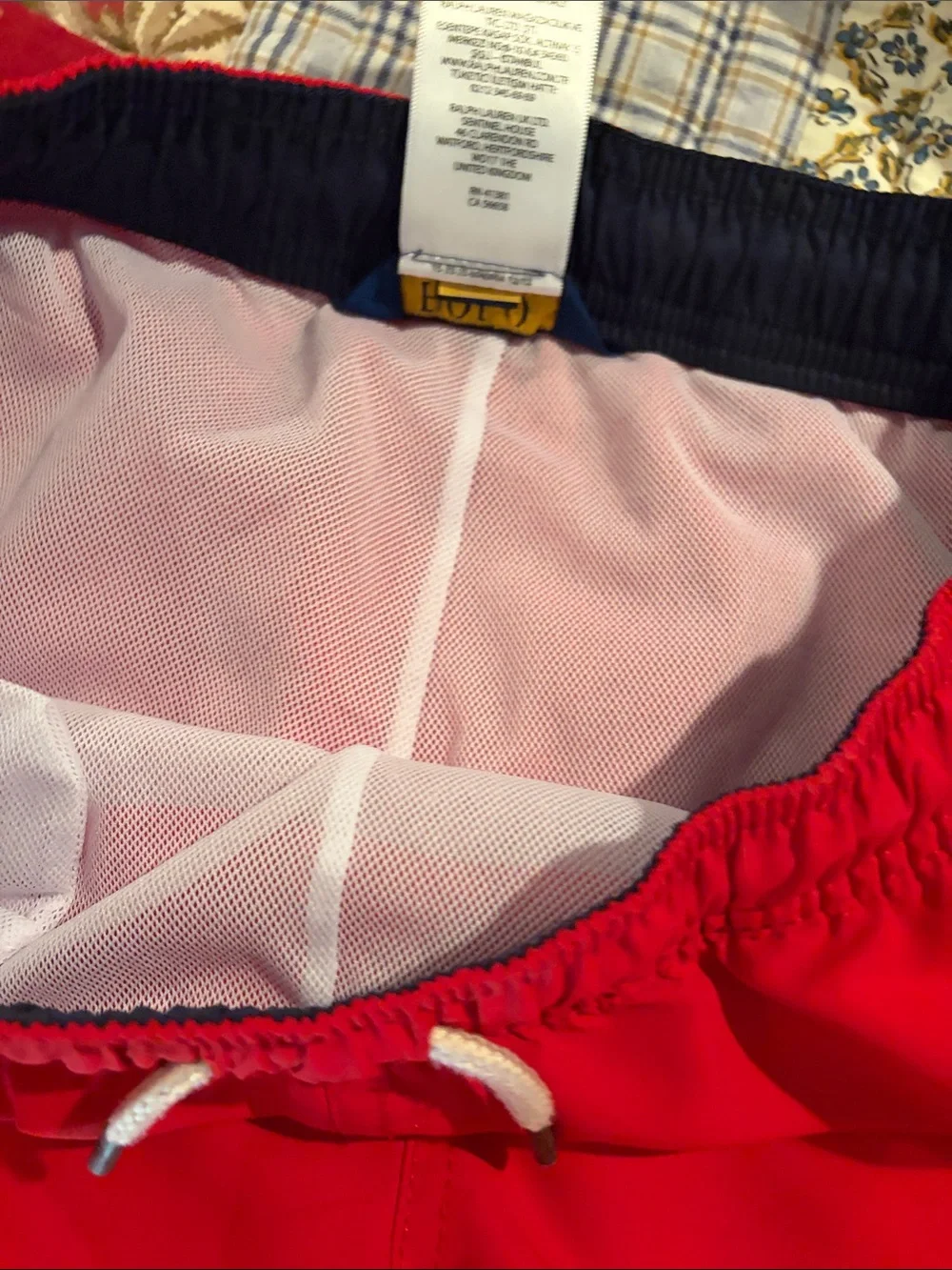 Ralph Lauren waistband hem swim